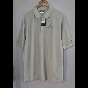 Nike Golf Polo Green Short Sleeve Men's XL Clous Du Bois Wine Makers Embroidered